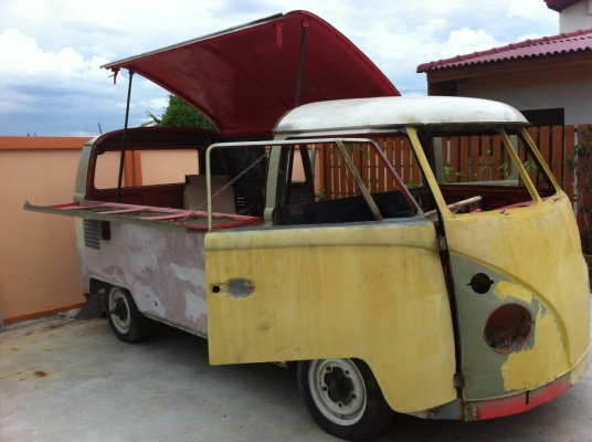 ขายโฟล์คหน้าวี ปี1966 เปิดบาร์แล้ว เลือกสีได้เลย ราคาทำเสร็จ พร้อมขับ ทะเบียนแท้