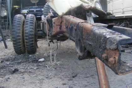 คานหลัง หกล้อ พร้อมล้อยาง 4 เส้น ทำเทลเลอร์ ไม่ได้คัชชีนะครับ