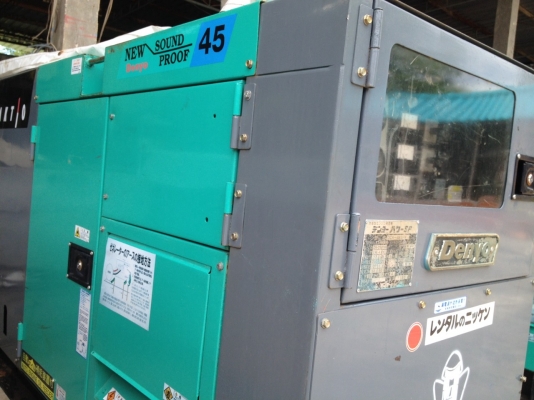 ขายด่วน เครื่องปั่นไฟสภาพดี มือสองจากญี่ปุ่น พร้อมใช้งาน