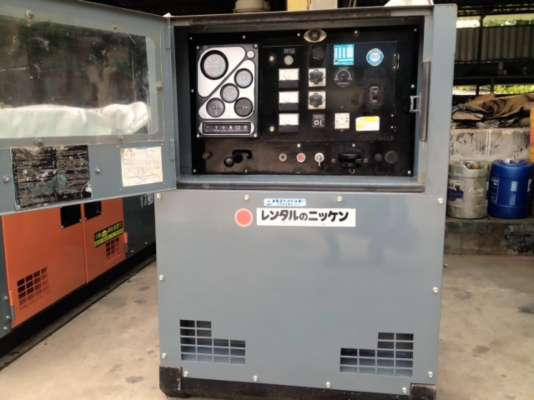 ขายด่วน เครื่องปั่นไฟสภาพดี มือสองจากญี่ปุ่น พร้อมใช้งาน