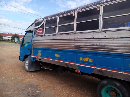 ขาย รถสองแถว 6 ล้อ Isuzu 115 4BD ฝาดำ