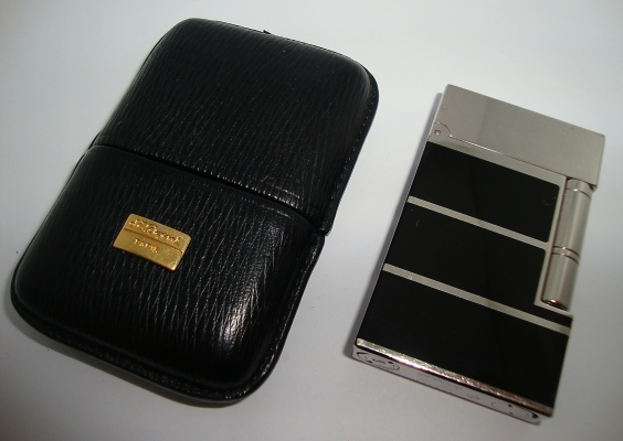 ไฟแช็ก St.Dupont Laque de Chine Paladium ของแท้ 100\%