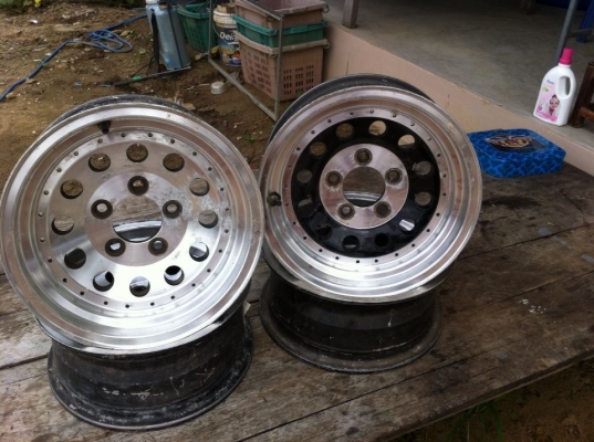 ลดราคาขายทิ้งล้อลายหยดนํ้า ขอบ 14 5รู114 กว้าง 7.5 นิ้ว ถูกๆ