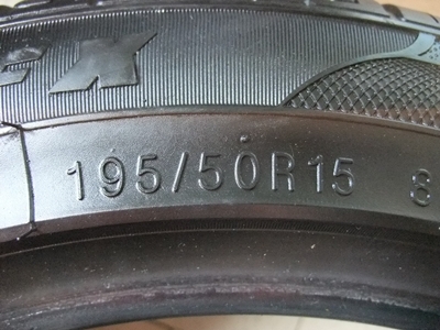 ยางเกาหลี 195/50/15 ปี 12