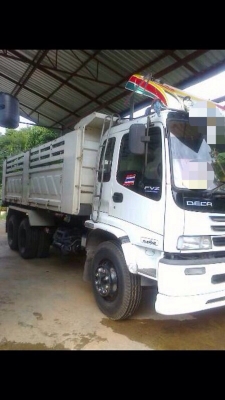รถอีซูซุ 10 ล้อดั้ม FVZ 200 แรงม้า ปี 48  สนใจติดต่อ 081 - 6079515