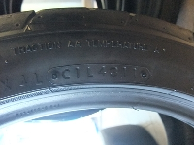 ยาง Nitto 205/45/17 ปี 11