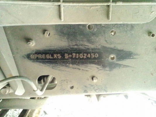 ขายรถ6ล้อรั้ว ISUZU NPR66LX5S เครื่อง 120 แรงม้า ฝาดำ สนใจโทร 081-9701072