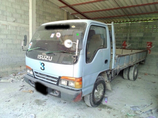 ขายรถ6ล้อรั้ว ISUZU NPR66LX5S เครื่อง 120 แรงม้า ฝาดำ สนใจโทร 081-9701072