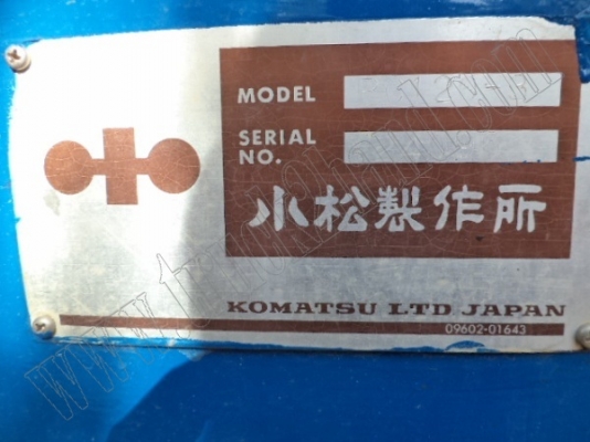 รถแบคโฮ KOMATSU PC120-3