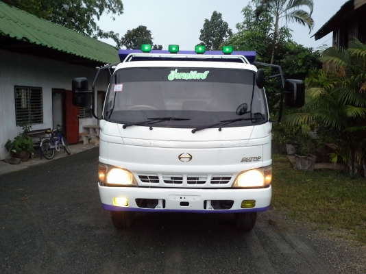 คุณ วิรัตน์ รับรถกลับบ้านแล้วครับ ขอบคุณครับ  6 ล้อดั้ม HINO ดูโท่ 130 แรง เทอร์โบว์ หัวกว้าง ปี 46 แอร์ เพาเวอร์ เบรกทริฟฟี่ รถสวยจัด พร้อมใช้สุดๆ
