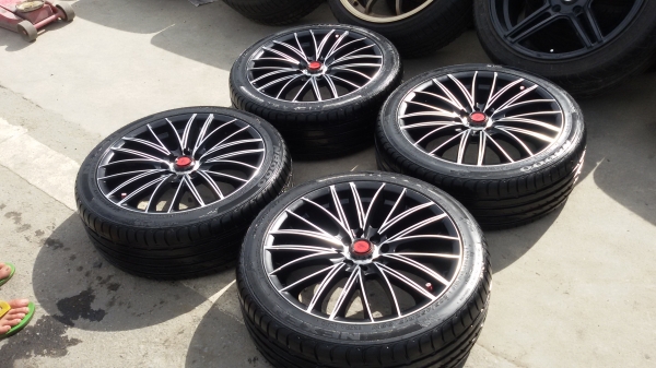 ขายล้อ LENSOขอบ17พร้อมยางชุดละ12800