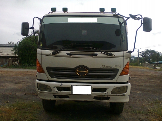 HINO MEGA 260 แรงม้า ดัมพ์ ปี47 มีระบบลากจูง