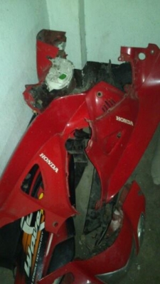 เฟรม125Rพร้อมโช๊คดั๊ม700