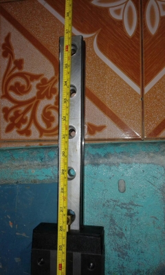 ขายชุดลูกกลิ้งรางสไลด์ 35 มม ยาว 93 ซม สภาพใหม่ มาก ๆ