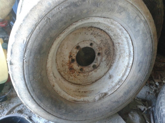 คานหน้ารถไถฟอร์ด พร้อมล้อหน้า