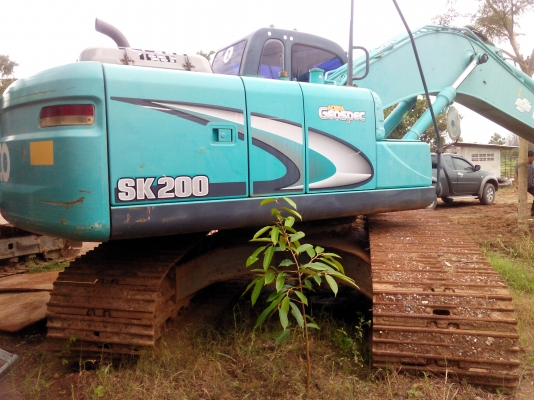 ขายรถแบคโฮ KOBELCO  sk200-8 YN-11 รถสวยพร้อมใช้(9,xxx)ชั่วโมง