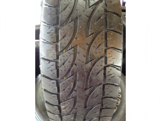 ยางบริดโสตน Bridgestone ขอบขาว 265-75-16