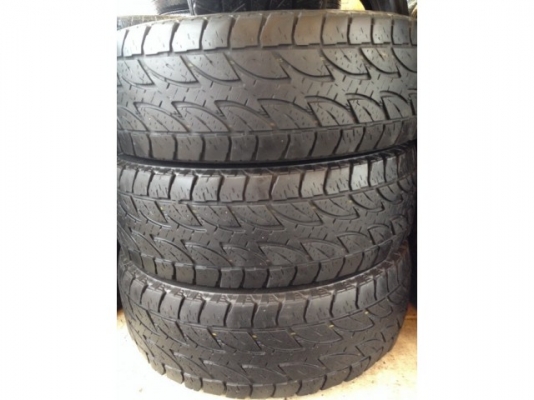 ยางบริดโสตน Bridgestone ขอบขาว 265-75-16