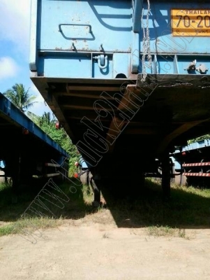 หางพ่วงเทเลอร์12ล้อ 3เพลา ของบริษัทสามมิตร ปี52