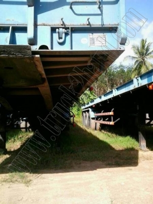 หางพ่วงเทเลอร์12ล้อ 3เพลา ของบริษัทสามมิตร ปี52