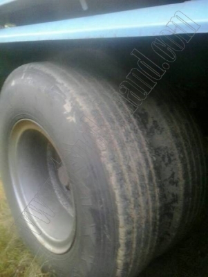 หางพ่วงเทเลอร์12ล้อ 3เพลา ของบริษัทสามมิตร ปี52