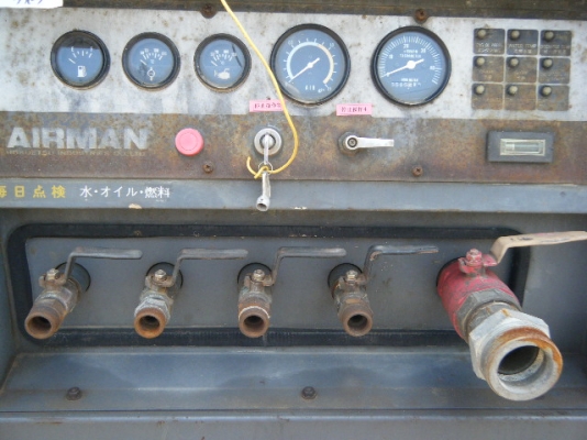 ขายปั๊มลม AIRMAN PDS390S ปี 2000 ชั่วโมงทำงาน 5566