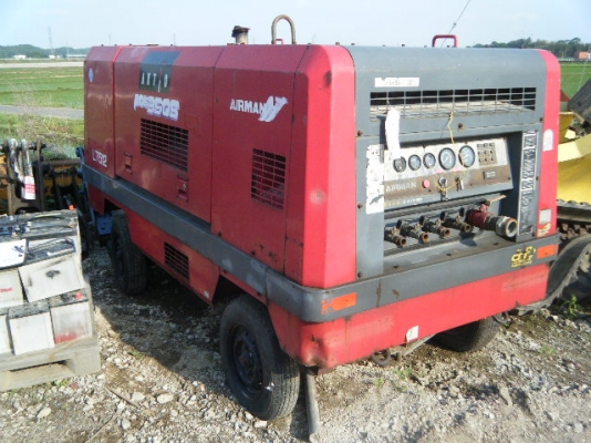 ขายปั๊มลม AIRMAN PDS390S ปี 2000 ชั่วโมงทำงาน 5566