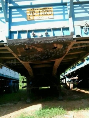 หาง 3 เพลา สามมิตร ยาว 12 เมตร ปี 52