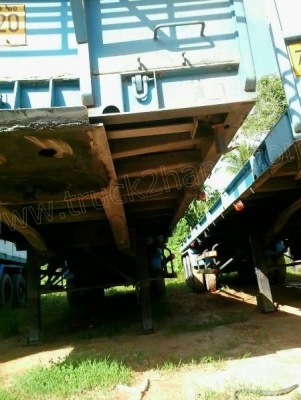 หาง 3 เพลา สามมิตร ยาว 12 เมตร ปี 52