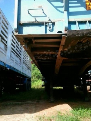 หาง 3 เพลา สามมิตร ยาว 12 เมตร ปี 52