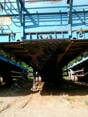 หางพ่วงเทเลอร์12ล้อ 3เพลา ของบริษัทสามมิตร ปี52