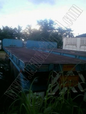 หางพ่วงเทเลอร์12ล้อ 3เพลา ของบริษัทสามมิตร ปี52