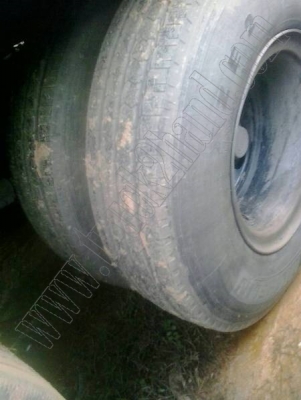 หางพ่วงเทเลอร์12ล้อ 3เพลา ของบริษัทสามมิตร ปี52