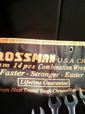 ขายชุดประแจแหวนข้างของใหม่ crossman USA .  8,9,10,11,12,13,14,15,16,17,19,21,22,24 ราคา 1450 บาท