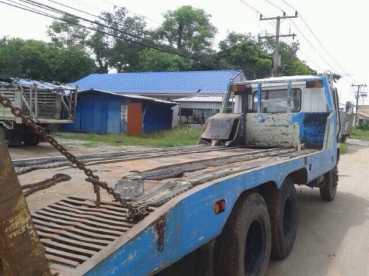 ขายรถสิบล้อเทเลอร์รถเกี่ยว MITSUBISHI TD ซีเรียล 3,9xx เครื่อง 6d16-195 แรง 2 เพลา แชสซีสวย ทะเบียนพร้อม