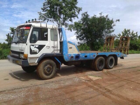 ขายรถสิบล้อเทเลอร์รถเกี่ยว MITSUBISHI TD ซีเรียล 3,9xx เครื่อง 6d16-195 แรง 2 เพลา แชสซีสวย ทะเบียนพร้อม