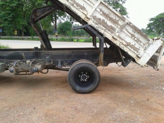 Isuzu NPR หัวไฟฟ้า เครื่อง 115 แรง กระบะดัมพ์ 4.20 เมตร ทะเบียนพร้อม