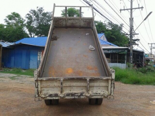 Isuzu NPR หัวไฟฟ้า เครื่อง 115 แรง กระบะดัมพ์ 4.20 เมตร ทะเบียนพร้อม