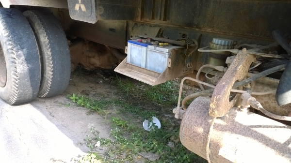 10ล้อดั้ม220แรง ฟูโซ่..FN527M-TF2355 รถห้างแท้..เดิมๆเครื่องเดิม เกียร์เดิม...