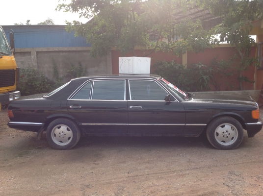 รถเก๋งเบนซ์500sel  2J ติดแก๊สLPG