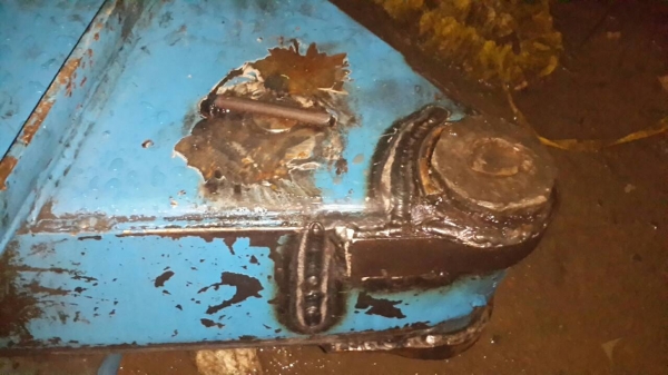 เครน TADANO 5 ตันท้องวี (5เหลี่ยม) ยาว4ปอก 3ชัก ใช้งานปกติ เพิ่งยกลงจากรถ บูมสภาพดี ไม่คดไม่งอ