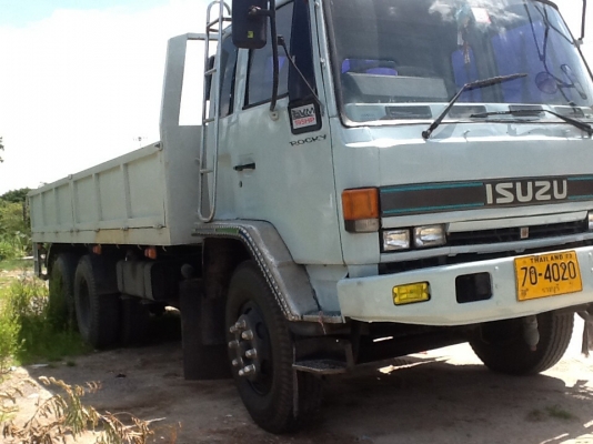 ขายรถสิบล้ออีซูซุเพลาเดียวเครื่อง195เทอร์โบอินเตอร์(ฝากขาย)