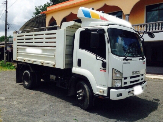 ขายรถ6ล้อดั้ม ISUZU MP1FRR90H เครื่อง 210 แรงม้า สนใจโทร 081-9701072
