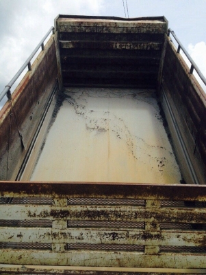 ขายรถ6ล้อดั้ม ISUZU MP1FRR90H เครื่อง 210 แรงม้า สนใจโทร 081-9701072