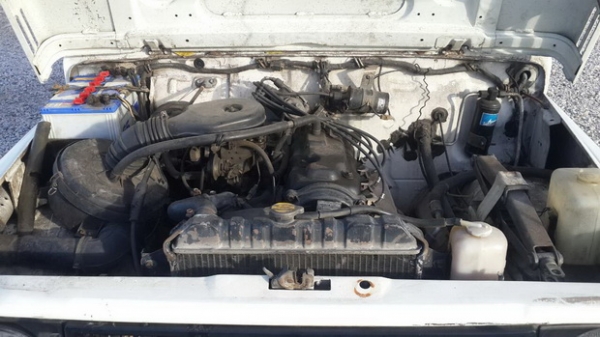 1991 suzuki คาริเบี่ยน ตู้ปลา สีขาว สภาพเดิม