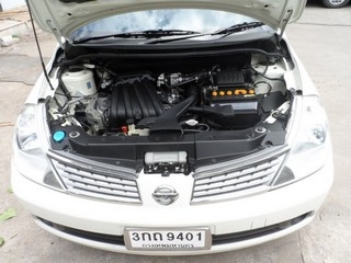 NISSAN TIIDA LATIO G 1.6 AUTO ปี 2008 รถสวยผู้หญิงใช้ไมล์แท้ จัดไฟแนนซ์ได้ ดาวน์ 8,000 T.086-527-9533