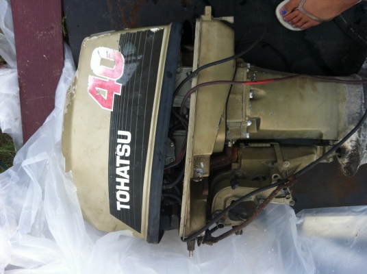 ขายเครื่องเรือTOHATSU 40แรง