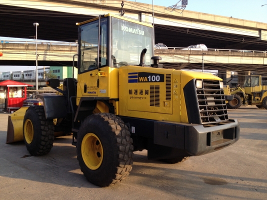 ลดกระหน่ำ รถตัก Komatsu WA100-5 ยางลม