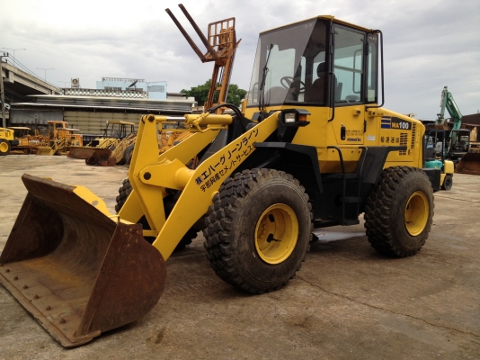 ลดกระหน่ำ รถตัก Komatsu WA100-5 ยางลม