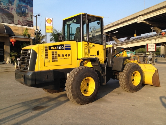 ลดกระหน่ำ รถตัก Komatsu WA100-5 ยางลม
